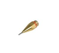 HOOCI Hot Melt Glue Gun Copper Nozzle Small Diameter Nozzle 1.0x40mm 1mm Aperture Diameter with Nozzle Wrench,3PCS/Lot (Size : 1.0-40mm 3pcs)