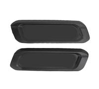 Hood Badge Emblem Nameplate Insert Premium Quality Direct Replacement for 2500 Heavy Duty 2019 2024 Black Appearance Package ABS Plastic Left Right Side 68362211AB 68362212AB