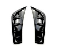 Hood Bumper Vent Grille Front Bumper Side Air Intake Hood Side Vents Compatible With Benz For GLC-Class 2020 2021 2022 2023 2024 2025(Black)