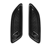 Hood Bumper Vent Grille Front Engine Bonnet Hood Vent Cover Compatible With Dodge For RAM 2018 2019 2020 2021 2022 2023 2024 2025(Black)