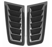 Hood Cover Trim For Focus For RS For MK2 Style Car Accessories 2Pcs Universal Bonnet Air Vents Engine Hood Car Exterior Parts Side Sticker(Fiber)