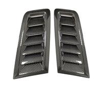 Hood Cover Trim For Ford For Focus For MK2 Rhyming 2Pcs RS Style Car Front Engine Hood Bonnet Vents Air Inlet ABS Universal Fit Accessories