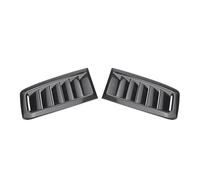 Hood Cover Trim For Ford For Focus For RS Style For MK2 For MK3 2004-2015 Car Front Vent 2x Universal Bonnet Air Vents Engine Hood Trim(Fiber Look)