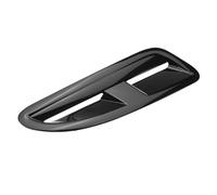 Hood Cover Trim For Jaguar For XKR For XK8 1 Pair XKR Style Universal Car Bright Black Front Hoods Bonnet Vents Air Outlet Cover Trim