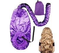 Hood Hair Dryer Accessory, Soft Cap for Quick Drying Hair with Case, Hair Dryer Attachment with Hood for Bonnet, Styling