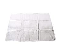 Hood Heat Shield Sound Dampening Pad 5mm Engine Noise Insulation Universal Fit for Car Engine Bonnet Fiberglass Aluminum Foil Silver 4.6x3.3ft