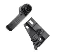 Hood Latch Cover Compatible with VW for Jetta 2004 2005 2006 2007 2008 2009 2010 Car Hood Release Grip Handle & Bracket LHD OEM: 1K1823633B 1J1823533C