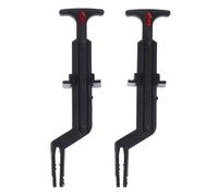 Hood Latch Cover Compatible With Vw For Passat For B5 For B5.5 1998 1999 2000 2001 2002 2003 2004 2Pcs/Set Bonnet Hood Release Rod Lock Latch Black Handle Clips