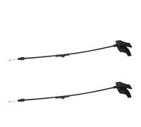 Hood Latch Cover Lever, For Jeep, For Cherokee 2014 2015 2016 2017 2018 Outside Hood Mounted Release Handle Cable OEM：68143167AB 53194075(2PCS)