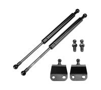 Hood Lift Struts 2Pcs Gas Springs Struts Bonnet Hood Support Rod Metal Shock Lift 300-450mm 800N For Auto Caravans Replacement Kits Universal(400mm)