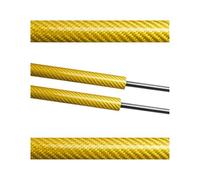 Hood Lift Struts For Hyundai For Tucson LM 2010-2015 For Ix35 Front Bonnet Modify Lift Support Shock Damper Piston Rod Gas Spring Hood Strut Kit(Yellow carbon fiber)
