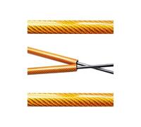Hood Lift Struts For Nissan For Primera P11 1996-2002 For Infiniti G20 Front Hood Modify Lift Support Gas Spring Shocks Cylinder Piston Rod Bonnet Struts(Orange carbon fiber)