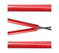 Hood Lift Struts For Toyota For Prius V/For Prius + / For Prius Α For Alpha ZVW40/41 2011-2021 Front Hood Bonnet Gas Struts Lift Supports Shock Dampers(Red carbon fiber)