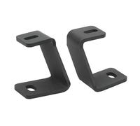 Hood Light Mount Bracket, Front A Pillar Ditch Holder for Offroad Lamps | CNC Aluminum Build Matte Black Finish Offroad Work Pod Light Mounting Truck SUV Driving Vision Safety Bolt On Setup