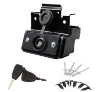 Hood Lock Catch Locking Hood Catch Lock Latch Buckle Kit Fit for Jeep Wrangler JK 2007-2017 Anti-Theft Hood Latch Catch Engine Hood Lock Latch