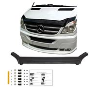 Hood Protector Gloss Black Compatible With MERCEDES Sprinter W906 2006-2013