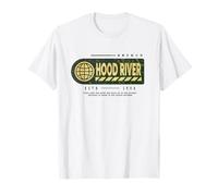 Hood River Oregon - Hood River Travel Stamp T-Shirt