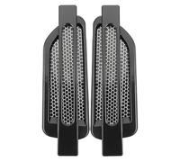 Hood Scoop Vent Grille 2pcs Universal Side Vent Air Flow Spoiler Racing Intake Grille Trim Side Air Vent Cover Side Vent Decoration