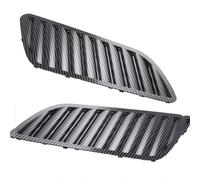 Hood Side Vent Grille Compatible With BMW For E90 E91 E92 F30 E46 Style Car Front Grill Hood Cover Carbon Fiber Pattern Bonnet Grill Air Outlet Vent