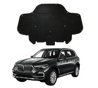 Hood Sound Insulation Cotton for BMW X5 G05 2019+, Bonnet Black Soundproof Cover Thermal Noise Reduction Accessories