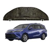 Hood Sound Insulation Cotton for Toyota Sienna 2020 2021 2022, Bonnet Black Soundproof Cover Thermal Noise Reduction Accessories