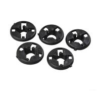 Hood Stay Bushing Kit 5pcs for Corolla for matrix for tacoma | for durable ABS material, anti-wear design, black finish, fits hood support rods, 5-piece set