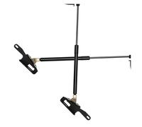 Hood Struts 1 Pair Black Hood Lift Support Struts Assist Kit Compatible With For Wrangler JK & For Unlimited 2011-2018 2/4 Door