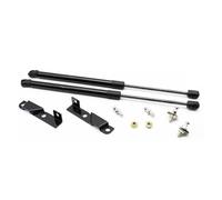 Hood Struts 2PCS For Kuga For Escape 2013-2019 Front Hood Bonnet Carbon Fiber Gas Struts Shock Damper Lift Supports Car-Styling Absorber(Yellow carbon fiber)