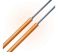 Hood Struts Compatible With Fiat For Punto 2012 2013 2014 2015 2016 2017 2018 Car Front Cover Hydraulic Rod Slow Down Rod Car Support Rod Accessories