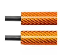 Hood Struts For Nissan For Fairlady Z RZ34 400Z 2022-2025 Pedestrian Protection Pop-Up Engine Hood Struts Lift Supports Prop Rods Shock Dampers Front Bonnet Gas Struts(Carbon Fiber Orange)