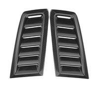 Hood Vent Trim Cover Compatible With A3 For A4 A5 A6 A7 A8 Q3 RS6 RS7 S3 S4 1 Pair Front Bonnet Vents Hood Ventilation Grille Car Accessories(Carbon fiber)