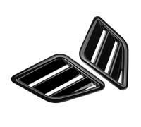 Hood Vent Trim Cover Compatible With BMW For E39 E46 E53 Universal Car Bonnet Vents Font Bumper Hood Vent Sticker Intake Louvers Hoods