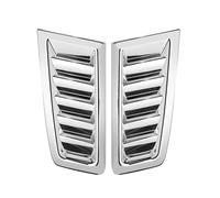 Hood Vent Trim Cover Compatible With Subaru For Impreza 2PCS Universal Front Bonnet Vents Hood Trim Cover Intake Louvers Hoods Car Parts