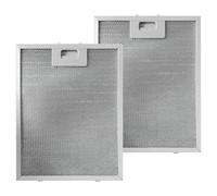 Hood with Grease Filter - Aluminum Replacement Screen, 2-Piece Vent Hood Filter, 5-Layer Mesh, Compatible with Various Brands Hoods | Ideal for Exhaust Cleaning