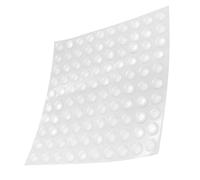 HOODANCOS 100pcs Blind Assistive Post Bump Dots for Low Blinds Visually Impaired Patch Cabinet Bumpers Clear Blind Accessibility Bump Dots for The Blind Clear Bumpers White Silica Gel