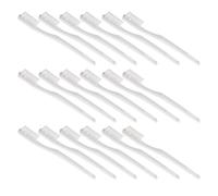 HOODANCOS 100pcs Bulk Disposable Toothbrushes Individually Wrapped Small Travel Toothbrushes with Sturdy Handles and Gentle Bristles for Hotel Guests and Business Travelers