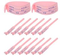 HOODANCOS 100pcs Identification Band Medical Band Lightweight Sl iscreet Design Pp Synthesized Paper for Medical Facilities Patients
