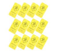 HOODANCOS 100pcs Medical Waste Identification Hanging Tags Printed Classification Labels for Safe Disposal Lightweight Compliance Tags for Healthcare Convenient Storage
