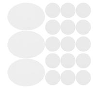 HOODANCOS 100Sheets DIY Round Badge Paper Graffiti Blank Craft for Badge Making with Markers and Paints for Unique Accessories and Craft Projects