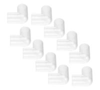 HOODANCOS 10pcs 16mm Acrylic Right Angle Aquarium Hose Connectors Fish Tank Filter Adapter Fitting Accessories for Aquarium Water Flow Systems