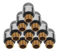 HOODANCOS 10Pcs Capacitive Stylus Pen Tips Replacement Conductive Fiber Mesh Touch Screen Pen Nibs Compatible with Universal Stylus for Tablets and Smartphones