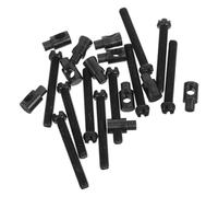 HOODANCOS 10Pcs Chainsaw Tensioner Screws Metal Replacement Parts for Lawn Mower and Gasoline Electric Chainsaws Chain Adjuster for Precise Bar Tightening and Reusable Use