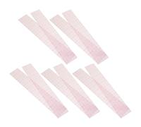 HOODANCOS 10pcs Clear Sewing Rulers Flexible Transparent Plastic Measuring Tool for Clothing Pattern Making Tailoring Quilting and Craft with Bold Markings