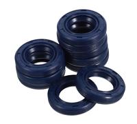 HOODANCOS 10Pcs Dark Blue Precision Oil Seals for Electric Chainsaws Compatible with Stihl Stable Performance Chainsaw Parts for Maintenance and Repair