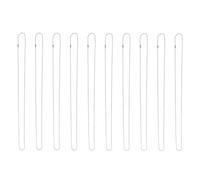 HOODANCOS 10pcs Dog Tag Chain Necklace Set, Alloy Pet Ball Chains for Dogs, Sturdy Pet Accessories Suitable for Collar Replacement and Outdoor Use