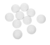 HOODANCOS 10pcs Foam Golf Practice Balls with Realistic Feel Solid Foam Construction for Indoor Outdoor Training Portable Squeeze Stress Relief Vibrant Colorful Design for Backyard and Party