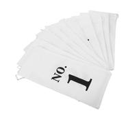HOODANCOS 10pcs Imitation Linen Drawstring Wine Bags for Wine Tasting Parties with Linen Gift Covers for Red and White Bottles