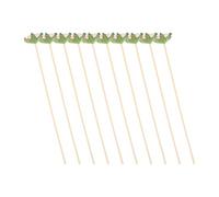 HOODANCOS 10pcs Rattan Reed Diffuser Sticks Flower Design Fragrance Sticks for Kitchen Bathroom Wick Essential Oils Distribute Smell Delicate Decoration Natural Atmosphere