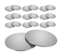 HOODANCOS 10pcs Set Universal Car Blind Spot Mirrors, Mini Round 360° Rotatable Auxiliary Rearview Mirrors for Reversing Assistance and Parking Safety