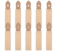 HOODANCOS 10pcs Sketch Sandpaper Set Charcoal Pencil Pointer and Sanding Board, Portable Drawing Tool Kit for Artists, Includes 6 Small Pointed Sandpaper Sheets, Travel Sketching Supplies